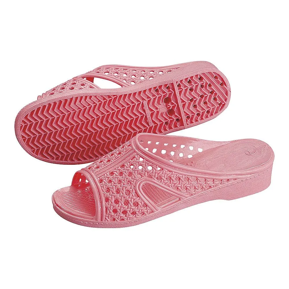 64-9284-31 Women's Shower Sandals Front Ack M Pink SSV4002
