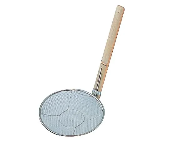 67-2413-73 18-8 Colander with Bamboo Handle 0