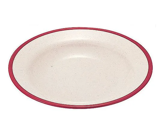 62-6858-46 Two-Color Curry Plate SW-127 Wine/Inner Stone
