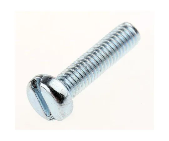 63-7627-87 RS PRO, M3 Cheese Head, 12mm Steel Slot Bright Zinc Plated0.5 546-6174