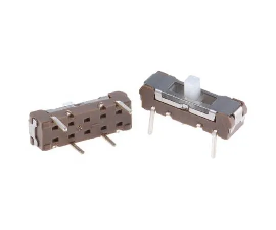 63-7714-07 PCB Slide Switch Single Pole Single Throw (SPST) On-On-On 200 mA @ 12 V dc Slide MMP131
