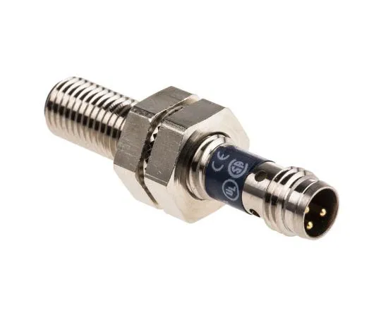 63-7633-28 Telemecanique Sensors Inductive Sensor 1.5 mm Detection, M8 x 1, PNP-NO, 42mm Length, 12 → 24 V dc supply voltage XS508B1PAM8