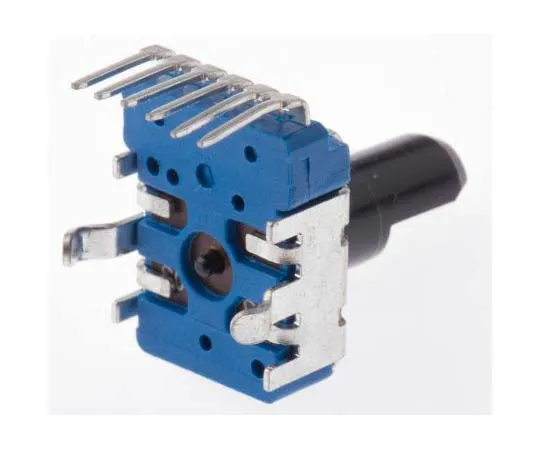 63-7701-88 Bourns 2 Gang Rotary Carbon Potentiometer with a 6 mm Dia. Shaft, 50kΩ, ±20%, 0.05W, Linear PTV112-4420A-B503 PTV112-4420A-B503