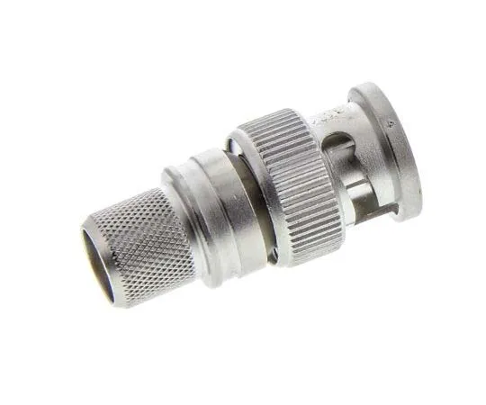 63-7741-70 Telegartner Straight 75Ω Cable Mount BNC Connector, Plug, Nickel, Crimp Termination, RG11 A/U J01002A0046