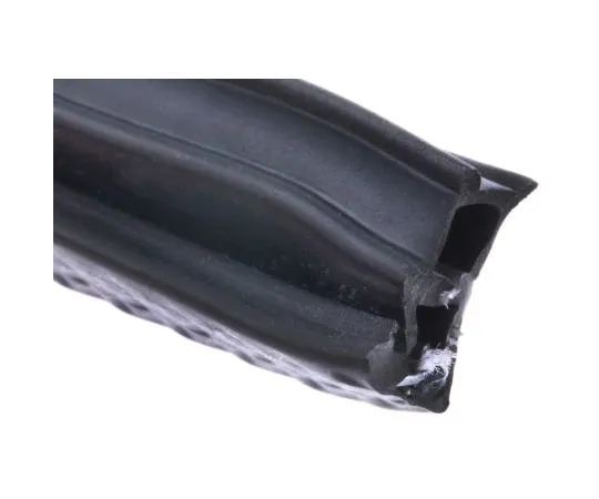 63-7640-85 RS PRO EPDM Rubber Black Edging strip, 20m x 11mm x 16.8mm 619-1562