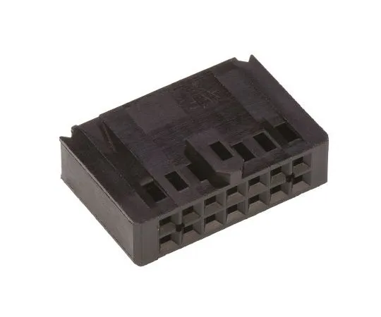 63-7676-54 TE Connectivity AMPMODU MOD IV Female Connector Housing, 2.54mm Pitch, 14 Way, 2 Row 102387-2