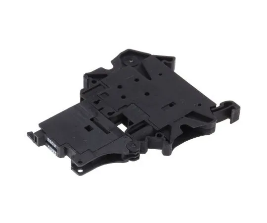 63-7651-04 Phoenix Contact, Black, UT 4-HESILA 250 Series, 6.3A F***d DIN Rail Terminal 3046100