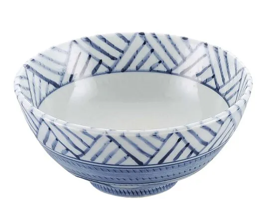 63-7196-73 Japanese Crockery Collection Asunaro Tane Rice Bowl 5 Sq 8181630