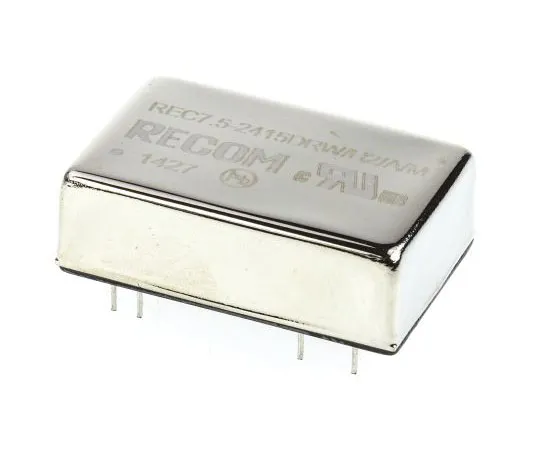 63-7587-38 Recom REC7.5 7.5W Isolated DC-DC Converter Through Hole, Voltage in 18 → 36 V dc, Voltage out ±15V dc Medical REC7.5-2415DRW/H2/A/M