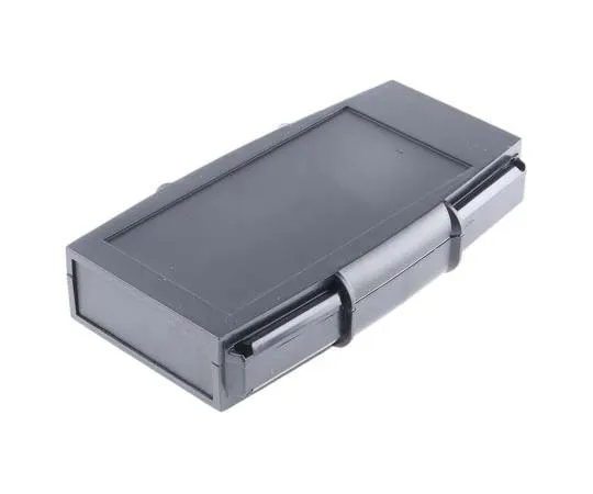 63-7719-69 CAMDENBOSS, ABS, Handheld Enclosure With Integral Battery CompartmentIP65 ,185 mm x 35 mm x 110 mm CHH664BBK