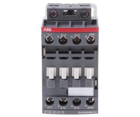 63-7739-08　ABB 3 Pole Contactor, 7 A, 230 V ac Coil, AF Range, 3NO, 4 kW　1SBL137001R1301  AF09-30-01-13