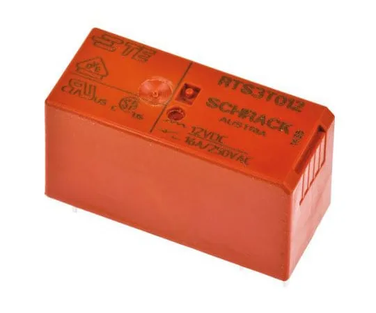 63-7615-93 TE Connectivity SPNO Non-Latching Relay PCB Mount, 12V dc Coil, 16A RTS3T012