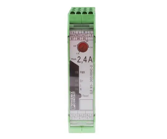 63-7660-71 Phoenix Contact ELR W3- 24DC/500AC-2I Motor Starter 1 kW Rating, 24 V dc 2297031
