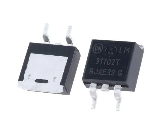 63-7697-16 ON Semiconductor, 1.2 → 37 V Linear Voltage Regulator, 1.5A, 1-Channel, Adjustable 3-Pin, D2PAK LM317D2TR4G LM317D2TR4G
