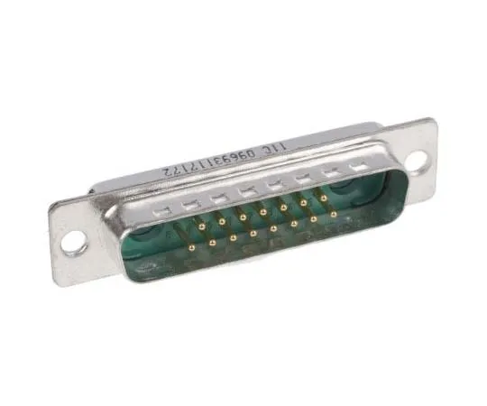 63-7702-19 Harting Panel Mount, 17 Pin D-sub Connector Plug, Shell Size B Mixed Contact D-Sub 9693117172