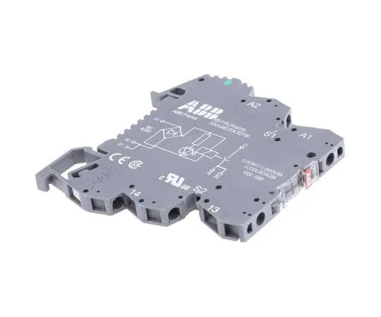 63-7669-27 ABB R600 Series 24V ac/dc DIN Rail Interface Relay Module, SPNO 1SNA645014R2700  RB111-24VUC