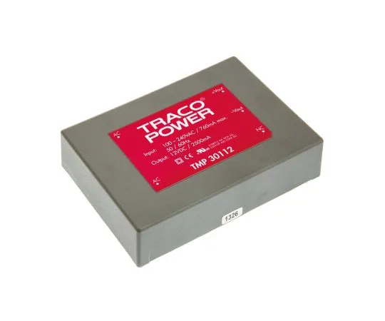 63-7654-63 TRACOPOWER 30W 1 Output Embedded Switch Mode Power Supply SMPS, 2.5A, 12V dc Encapsulated TMP 30112