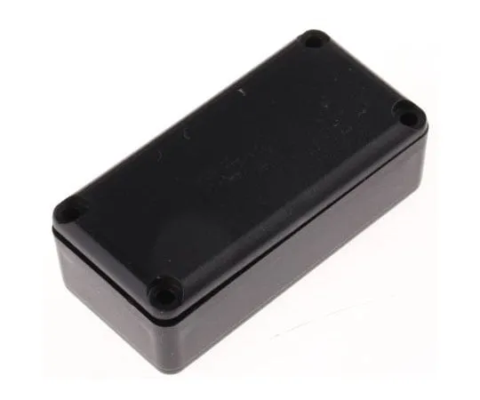 63-7557-23 Black ABS Potting Box With Lid, 49 x 24 x 16mm RX2KL05/S-5
