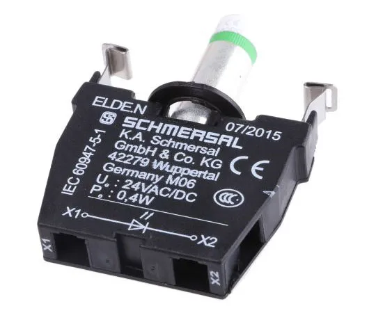 63-7581-33 3 Way Connector & Terminal Block, Screw Down, 8A, 250 V, Green ELDE.N GN 24