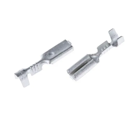 63-7678-20 TE Connectivity FASTON .110 Series Crimp Receptacle, 2.79mm, 0.2mm² to 0.6mm², 24AWG to 20AWG, Tin Plated 150205-2