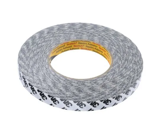 63-7593-55 3M 9086 Translucent Double Sided Paper Tape, 15mm x 50m, 0.19mm Thick 9086 15MMX50M