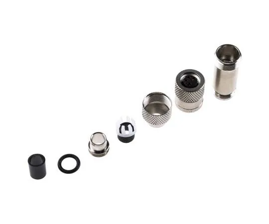 63-7722-30 Binder 768 Series M8 Cable Mount Connector, 4 contacts Plug 99-3362-00-04