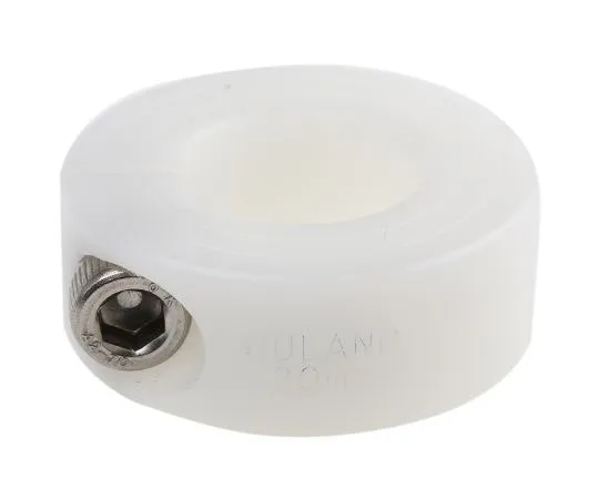 63-7551-06 Ruland Collar One Piece Clamp Screw, Bore 20mm, OD 40mm, W 15mm, Plastic MCL-20-P