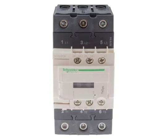 63-7656-52 Schneider Electric 3 Pole Contactor, 50 A, 110 V ac Coil, TeSys D, 3NO, 22 kW LC1D50AF7