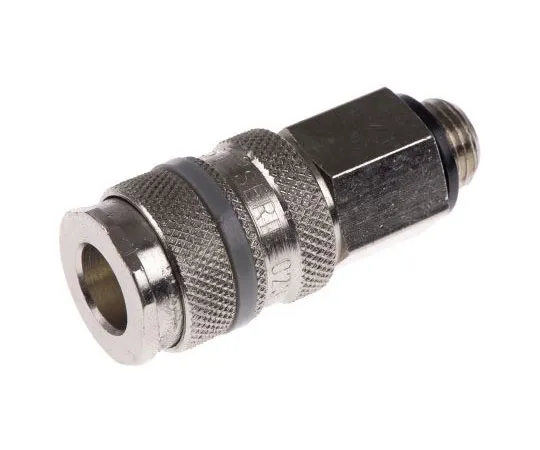 63-7662-63 RS PRO Pneumatic Quick Connect Coupling Brass 1/4 in Threaded 667-1863