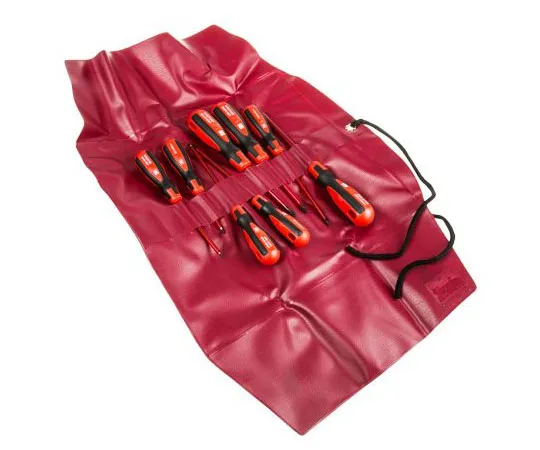 63-7559-13 RS Engineers Slotted Parallel; Phillips; Pozidriv Screwdriver Set 8 Piece 459-3966