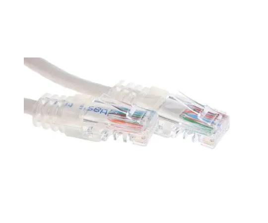 63-7648-40 Decelect Forgos Grey Cat5 Cable U/UTP, 500mm Male RJ45/Male RJ45 SPE191555