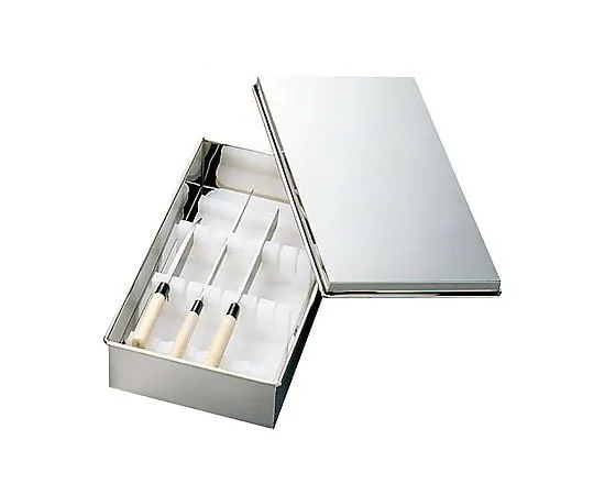69-5181-85 18-8 Kitchenknife Stand Set, Large, with PC Partition (for Japanese Kitchens) 7062100
