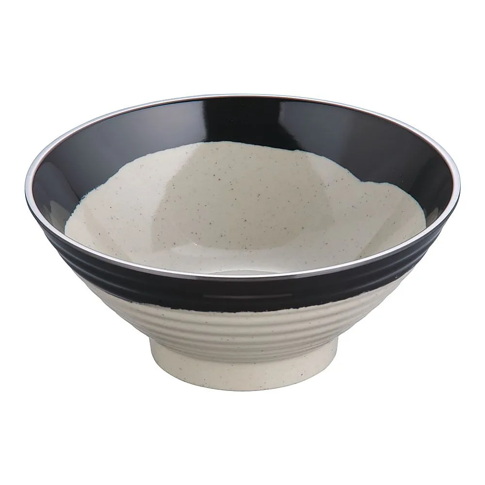 62-6848-53 Melamine "Shigaraki" Soba Rice Bowl (Small) MM-100