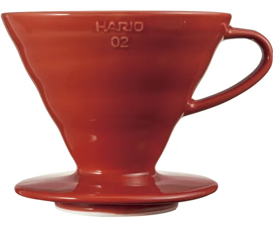 67-3056-37 V60 Transparent Dripper -02 Ceramic R VDCR-02-R