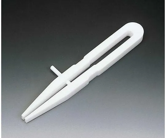 64-3681-85 PTFE Flat Tip tweezers with Guide stick 100 L (with Guide stick) 04960