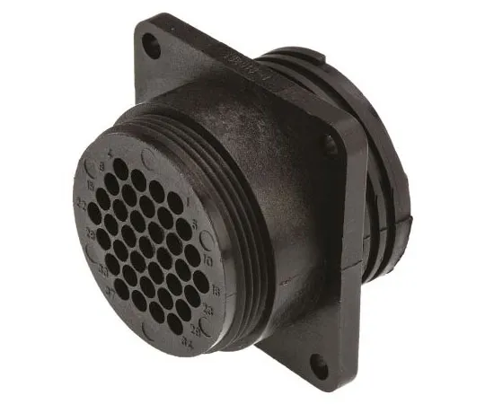 63-7682-25 TE Connectivity CPC Series 1 Series Panel Mount Connector, 37 contacts Socket 182918-1