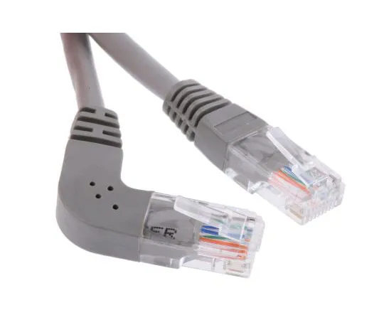 63-7612-34 RS Pro Grey PVC Cat5e Cable U/UTP, 5m Male RJ45/Male RJ45 528-0144