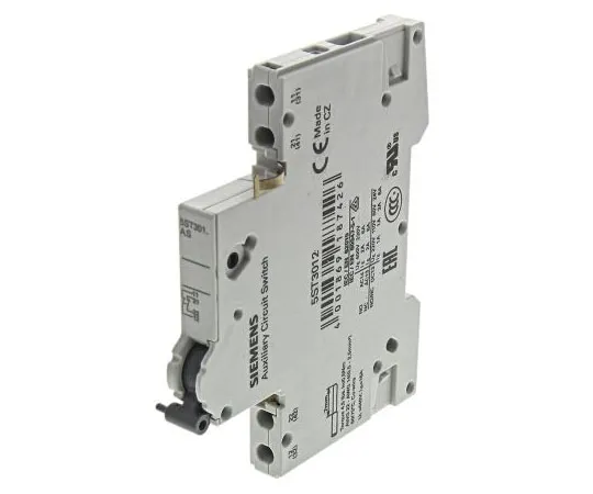 63-7606-49 Siemens Sentron 5ST3, 2NC (2), Auxiliary Contact, DIN Rail Mount, 6 A 5ST3012