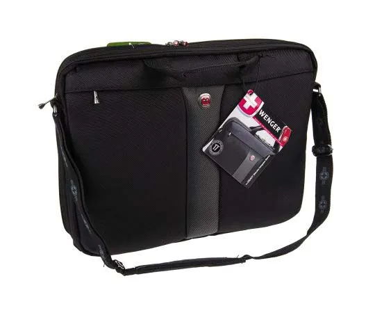 63-7740-31　Wenger Legacy 17in  Laptop Briefcase, Black　WA-7444-14