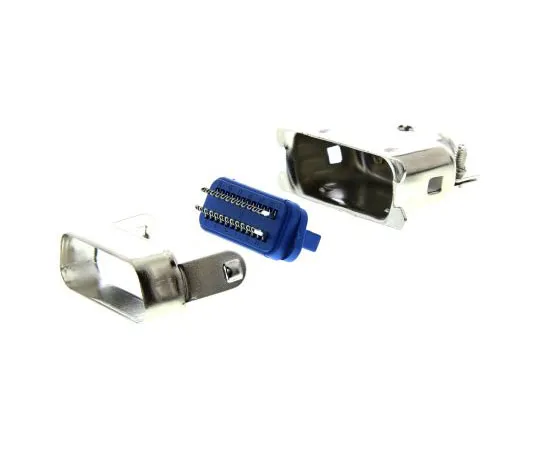 63-7674-76 ASSMANN WSW Male 24 Pin Straight SCSI Connector 2.16mm Pitch A-57/24 M