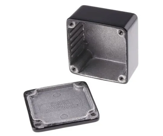 63-7597-25 CAMDENBOSS 5000, Die Cast Aluminium Enclosure, IP54, Shielded, 50 x 50 x 31mm RTM5001/11-BLK