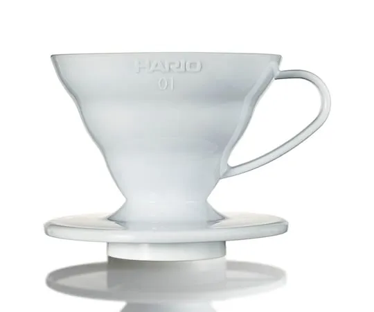 67-3056-53 V60 Transparent Dripper 01 White VDR-01-W