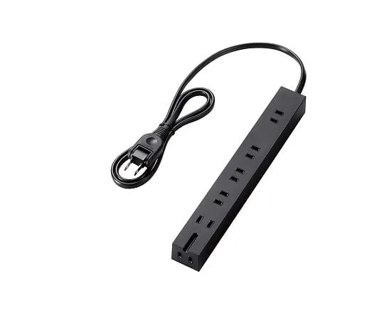 64-3949-46 Super Strong Magnet Tap, 6 inlets (Inner 3 pin 1) 1 m Black T-KM01-2610BK