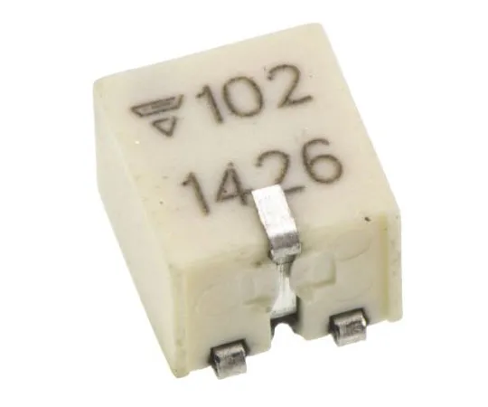 63-7580-68　1kΩ SMD Trimmer Potentiometer 0.25W Side Adjust Vishay TSM4 Series　TSM4YJ102KB25