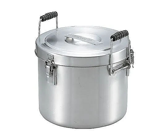 67-2416-30 18-8 Double Type Thermal Food Canister Approx. 14 L SH-2027-14N