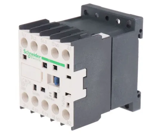 63-7631-30 Schneider Electric 3 Pole Contactor, 6 A, 230 V ac Coil, TeSys K, 3NO, 2.2 kW LC1K0610P7