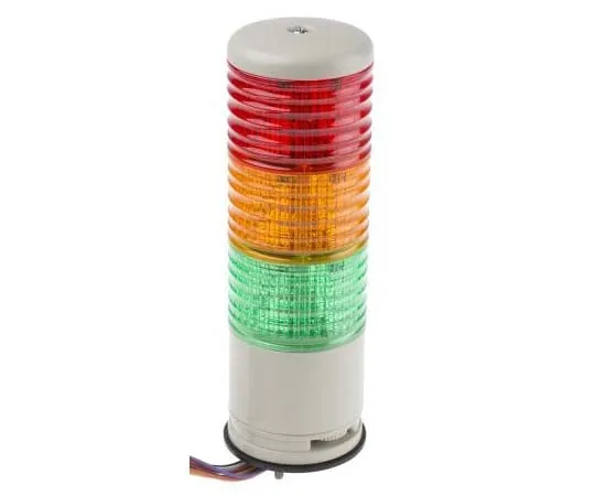 63-7718-70 Harmony Harmony XVC6 LED Beacon Tower With Buzzer, 3 Light Elements, Red/Green/Orange, 24 V ac/dc XVC6B35SK