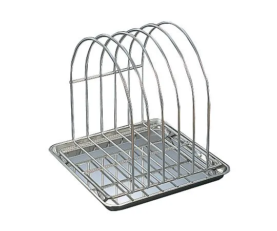 69-5182-03 18-8 Wire Type Mana Plate Stand (With Tray) 8116000