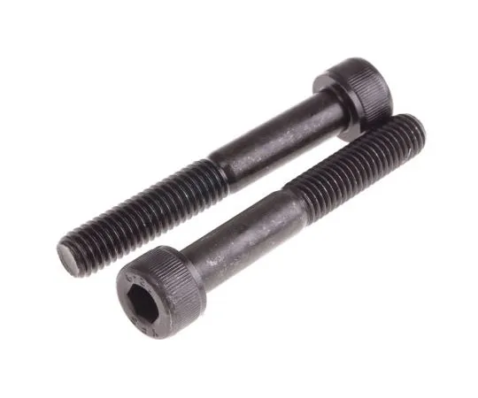63-7564-63 RS M8 x 55mm Hex Socket Cap Screw Black, Self-Colour Steel 468-0228