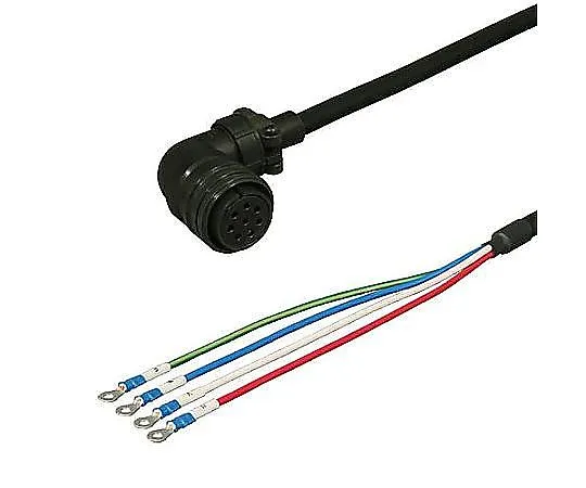 69-5834-63　Power Cable Angle Plug - Round Crimp Terminal Movable 7 m DSVPWS1L-20M-007-E　DSVPWS1L-20M-007-E